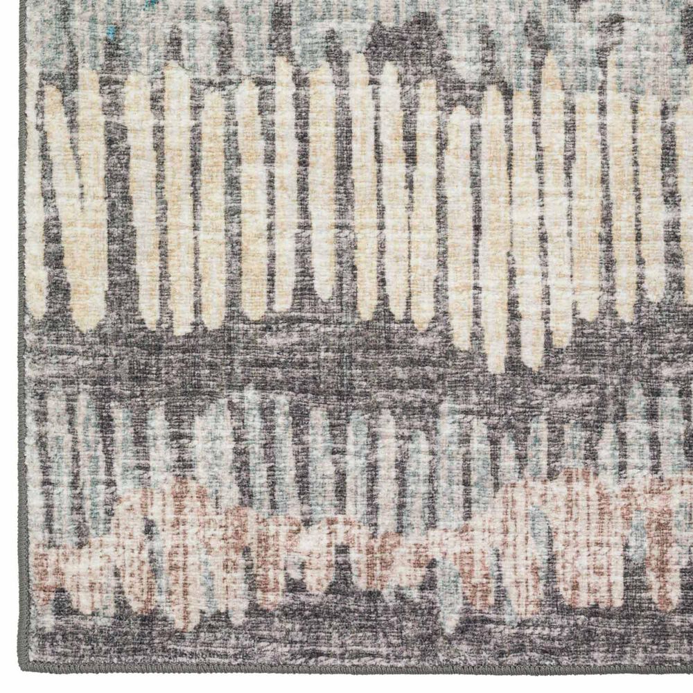 Dalyn Rug Company Winslow WL4 2&#39;6&quot; x 10&#39; Charcoal Indoor/Outdoor Runner, , large