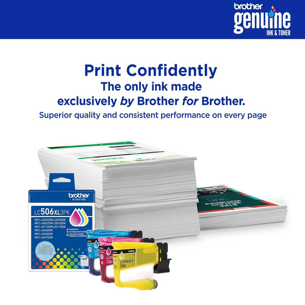 Brother LC506XLYS High Yield Ink Cartridge in Magenta, , large