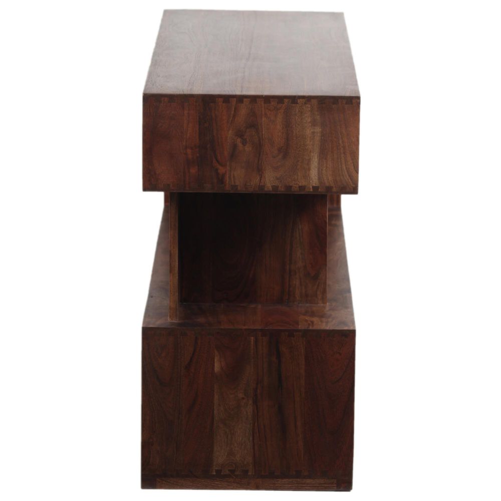 Porter Design Portola Cube Console Table in Brown, , large
