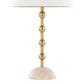 LumiSource Malibu Table Lamp with Off-White Shade in Gold (Set of 2), , large
