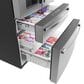 GE Profile 22.4 Cu. Ft. Smart Counter-Depth 4-Door French-Door Refrigerator with Kitchen Assistant in Fingerprint Resistant Stainless Steel, , large