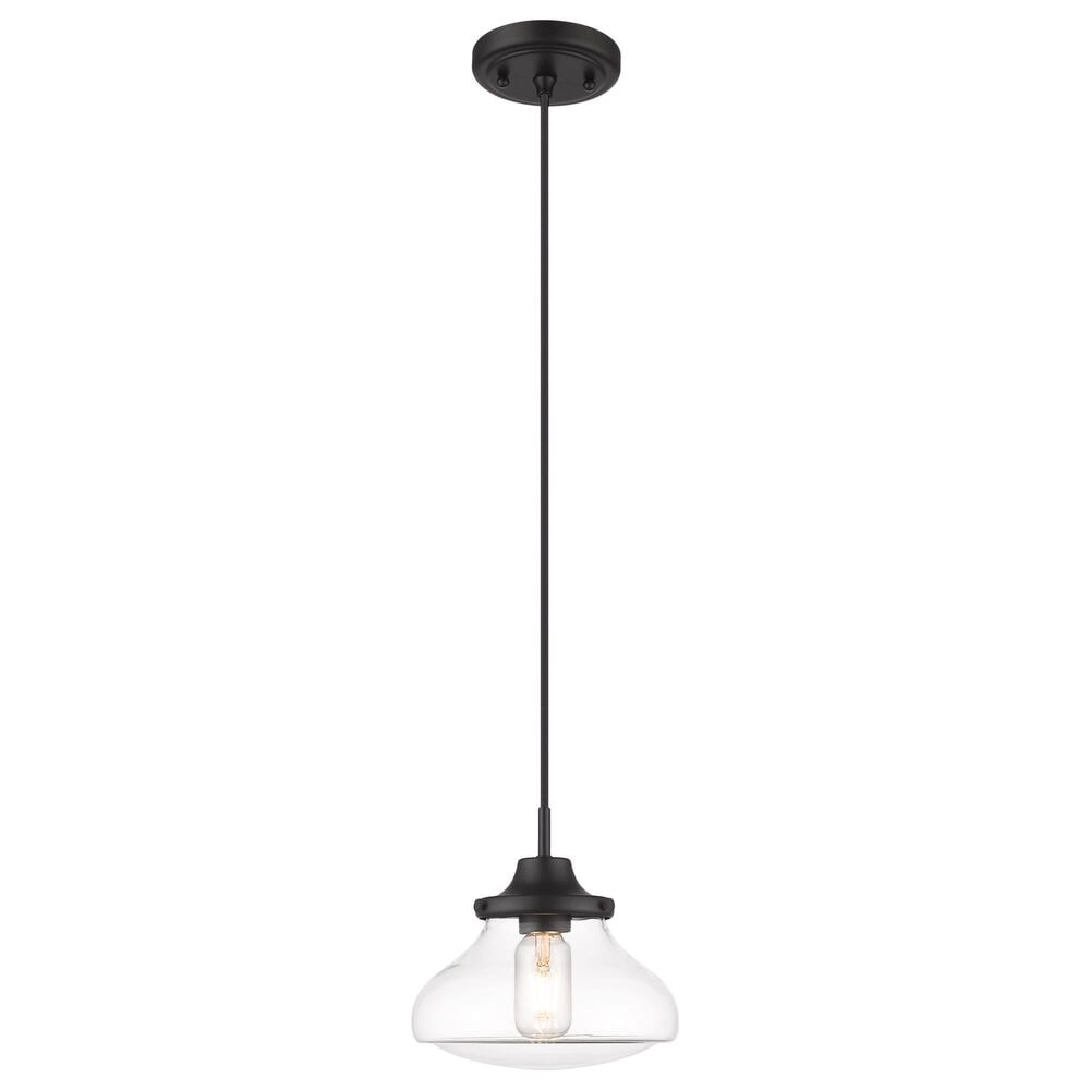 Golden Lighting Nash Small Pendant in Matte Black, , large