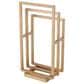 Maple and Jade Modern Closet Quilt Rack in Brown, , large