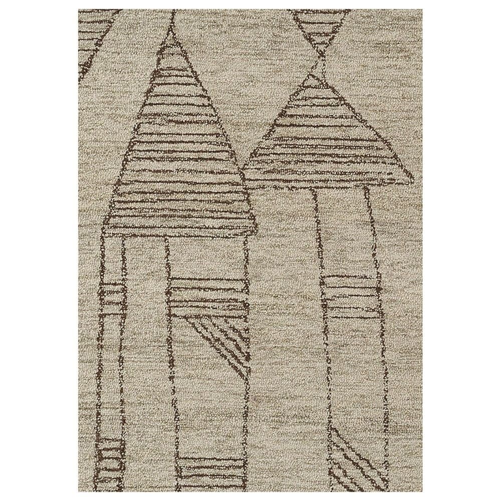 Momeni Teppe 5" x 8" Grey Area Rug, , large