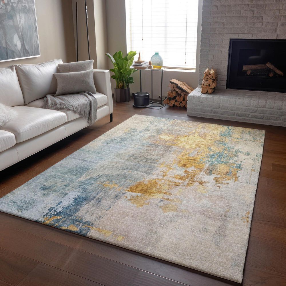 Dalyn Rug Company Bresca 3&#39; x 5&#39; Linen Indoor/Outdoor Area Rug, , large