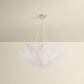 Troy Lighting Azores 3-Light Chandelier in Warm Silver Leaf, , large