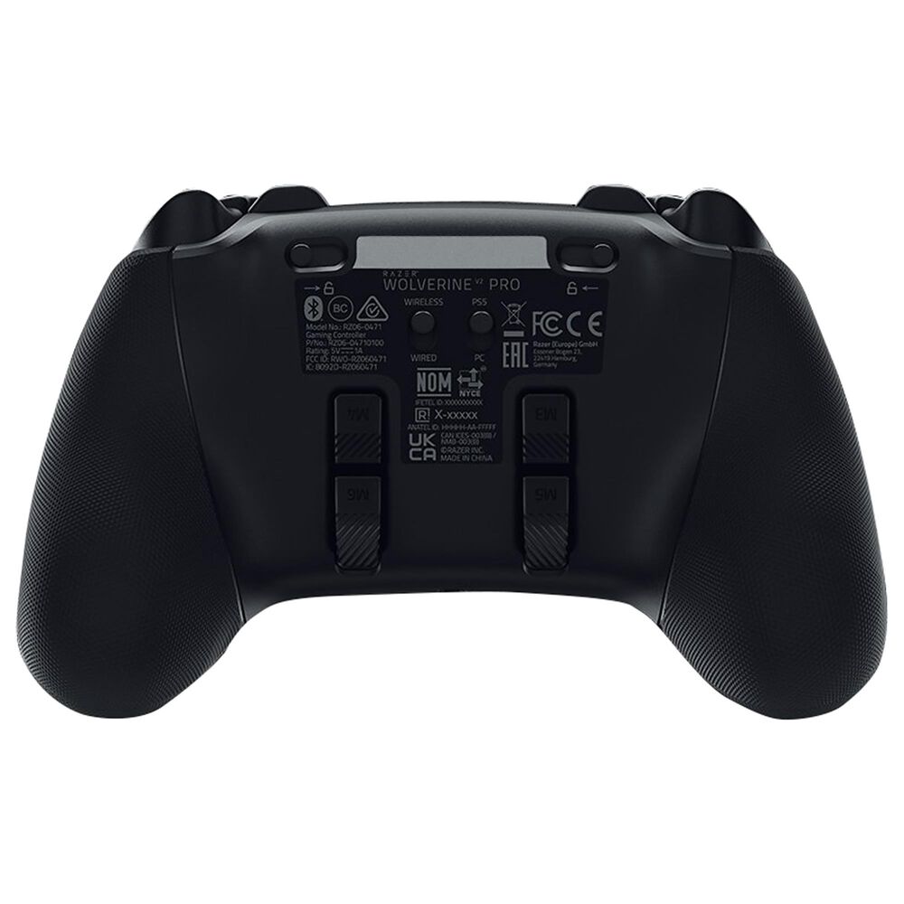 Razer Wolverine V2 Pro Wireless Gaming Controller for PlayStation 5/PC with 6 Remap able Buttons in Black, , large