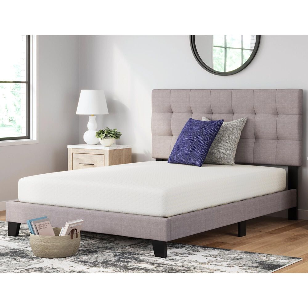 Ashley Chime 8" Memory Foam Medium Queen Mattress, , large