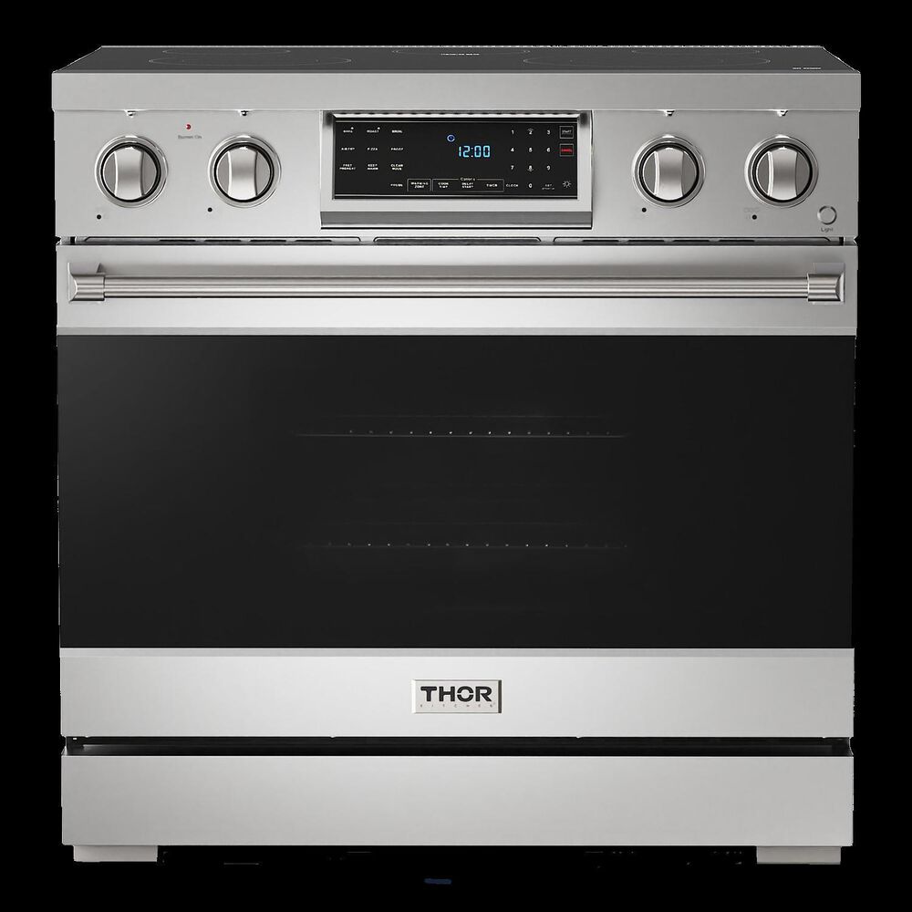 Thor Kitchen Gordon Ramsay 6 Cu. Ft. Professional Electric Range in Stainless Steel, , large