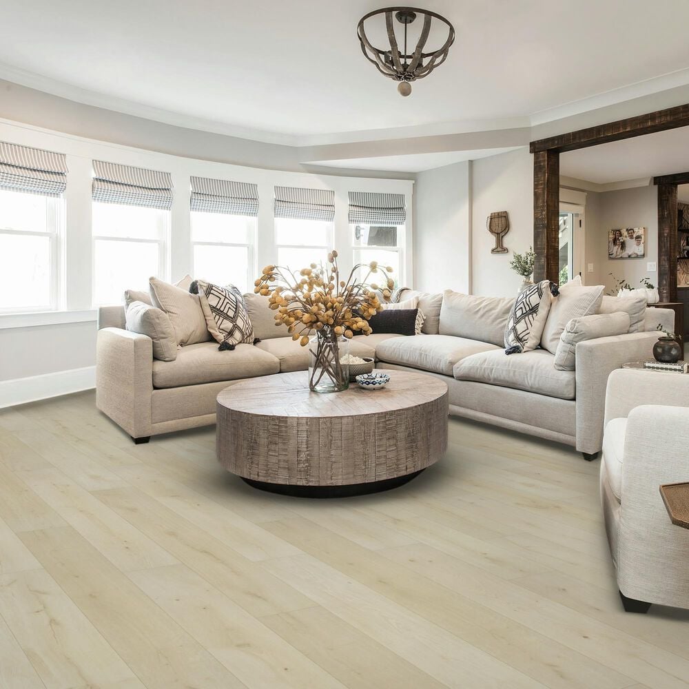 Karastan Belhancourt Travertine Light Oak 9&quot; x 81&quot; Laminate, , large