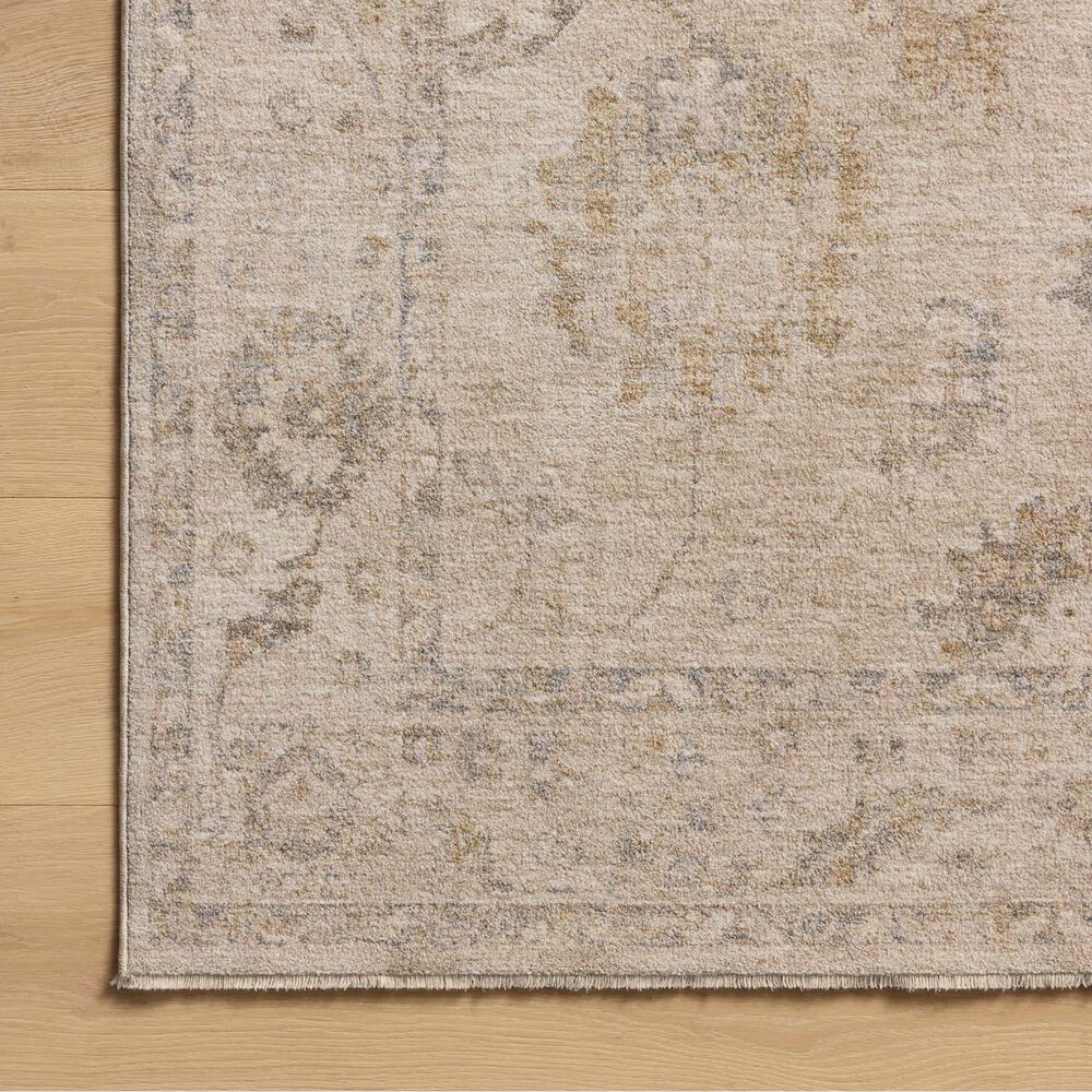 Loloi II Louisa 2&#39;7&quot; x 14&#39; in Oatmeal and Slate Runner, , large