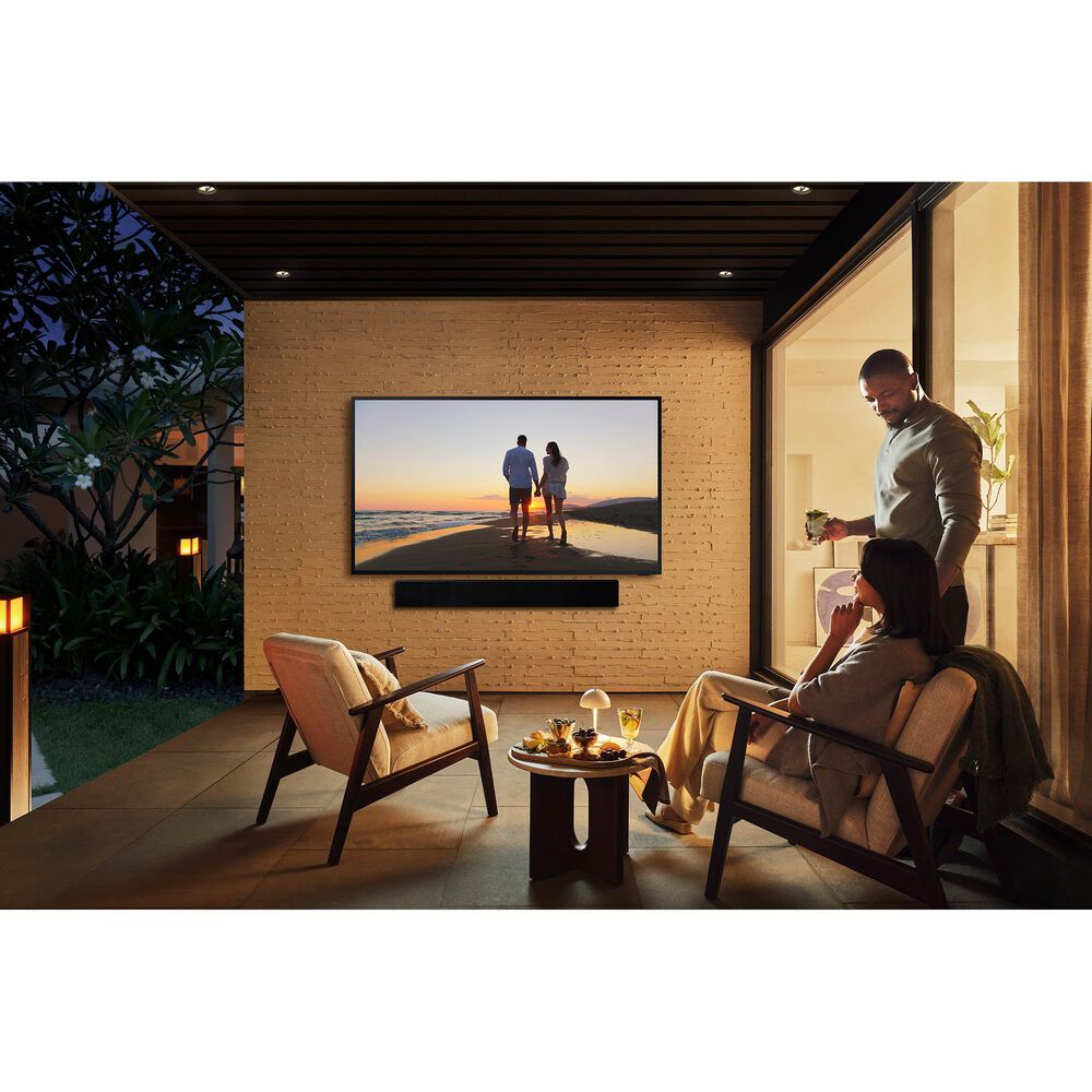 Samsung 75&quot; Class The Terrace Partial Sun Neo QLED 4K LST7D in Titan Black - Smart TV, , large