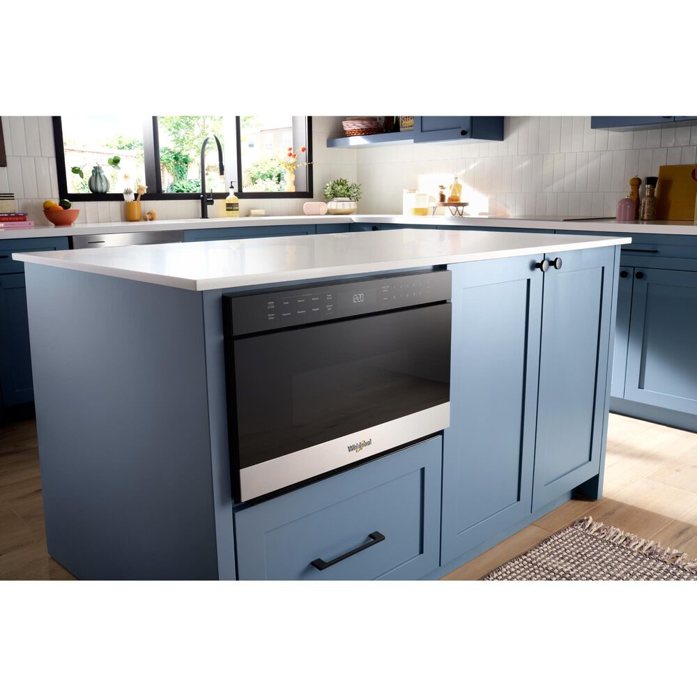 Whirlpool 1.3 Cu. Ft. Built In Microwave in Stainless Steel, , large