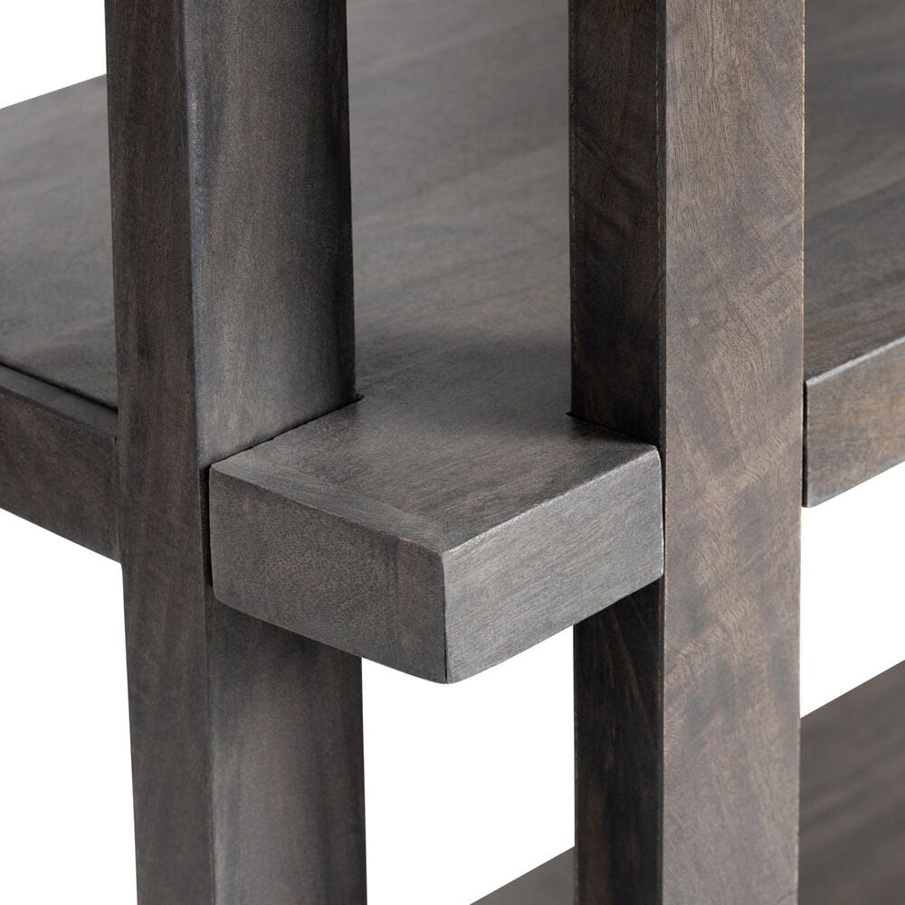 Crestview Collection Monticito 4-Shelf Etagere Bookcase in Brown, , large