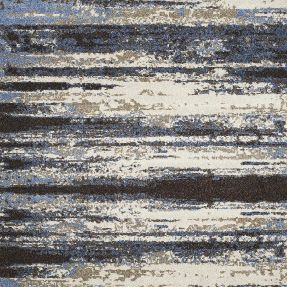 Safavieh Retro RET2138-1165 4&#39; Square Cream and Blue Area Rug, , large