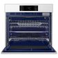 Samsung 2-Piece Kitchen Package with White 30" Single Wall Oven and Black Stainless Steel 36" Smart Gas Cooktop, , large