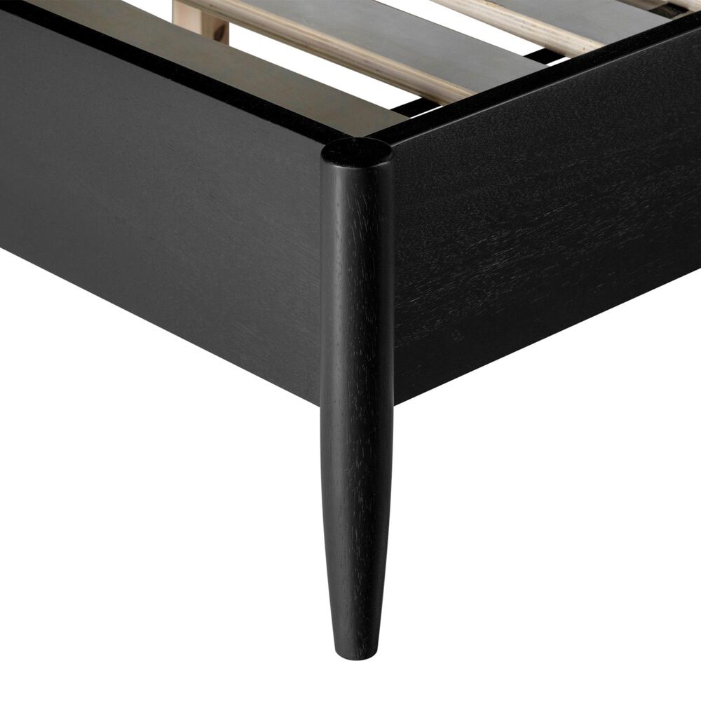 37B Casal King Platform Bed in Black Finish, , large