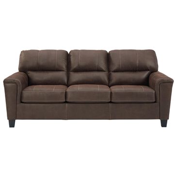 Signature Design by Ashley Navi Stationary Queen Sofa Sleeper in Chestnut, , large