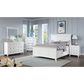 Furniture of America Castile Mirror in White, , large