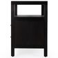 Butler Specialty Company Nora 2-Drawer Wide Nightstand with Open Shelf in Coffee Brown, , large