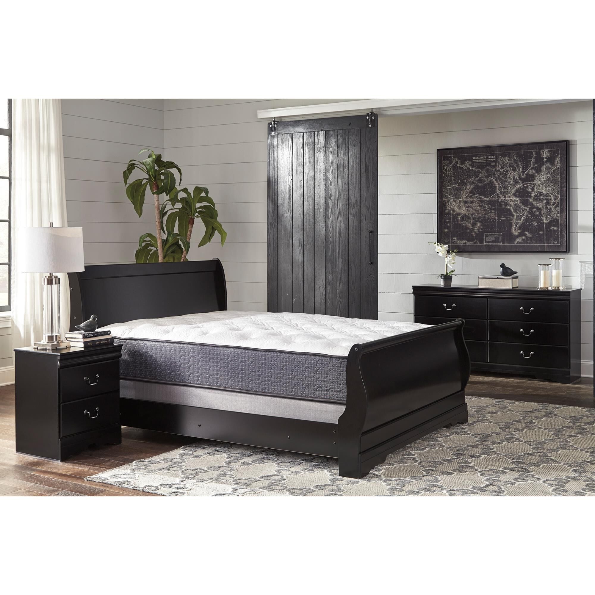 Huey vineyard queen sleigh best sale headboard