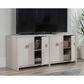 Sauder Grand Coast 57" TV Credenza in Dove Linen, , large