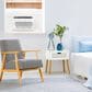 Keystone 8000 BTU Window Mounted Inverter Air Conditioner with Supplemental Heat in White, , large