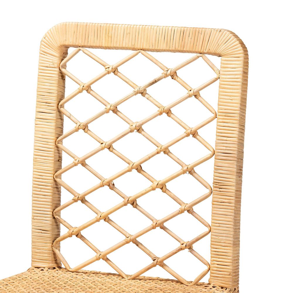 Baxton Studio Moscow Counter Stool in Natural Brown and Walnut Brown, , large