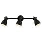 Claxy LIghting 3-Light Tracking Wall Sconce in Black, , large