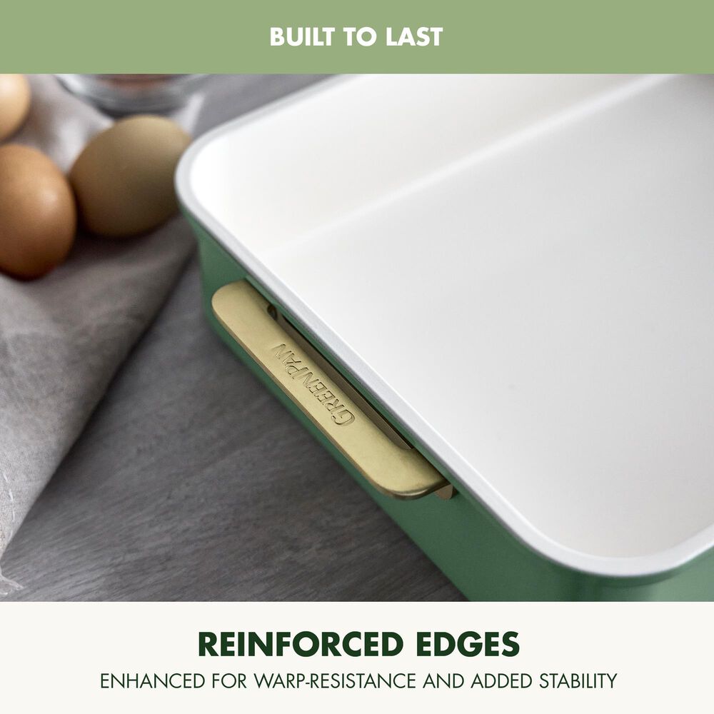 Green Pan Reserve Bakeware 13" x 9" Cake Pan in Sage, , large