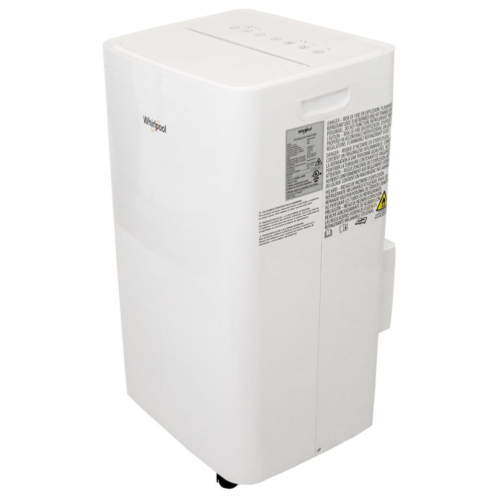 Whirlpool 12000 BTU Portable Air Conditioner with Dehumidifier in White, , large