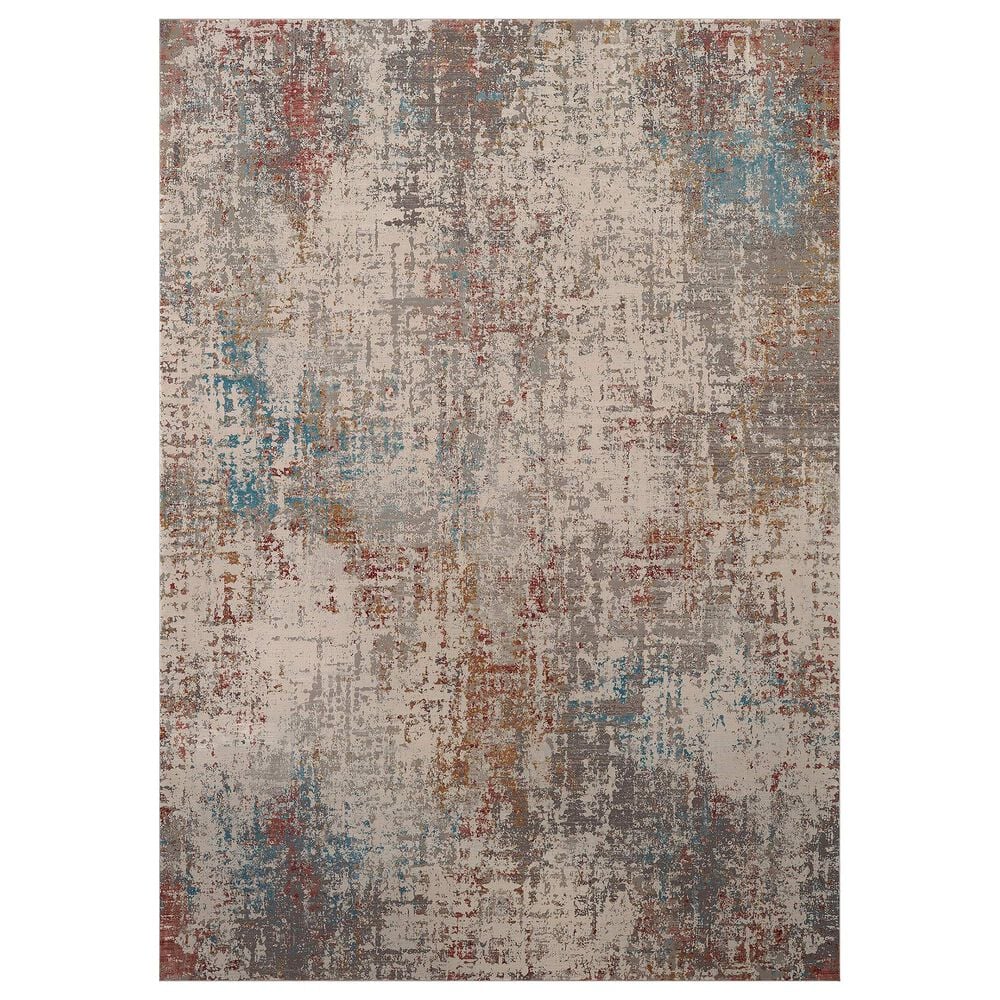 Karastan Tryst Marseille RG073-416 9" x 12" Multicolor Area Rug, , large