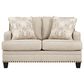 Ashley Clareddon 2-Piece Living Room Set in Linen, , large