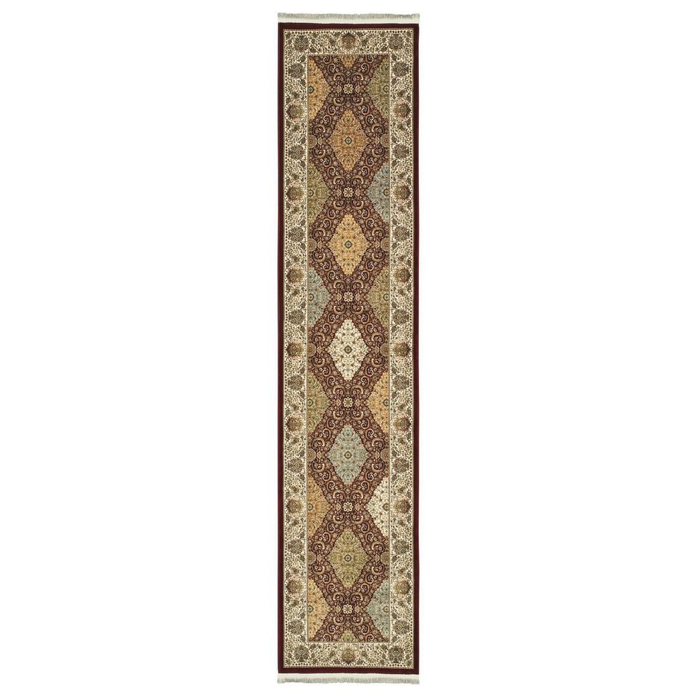 Oriental Weavers Masterpiece 530M 2"3" x 10" Red Runner, , large