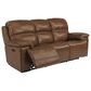 Flexsteel Fenwick Power Sofa with Headrest in Light Brown, , large