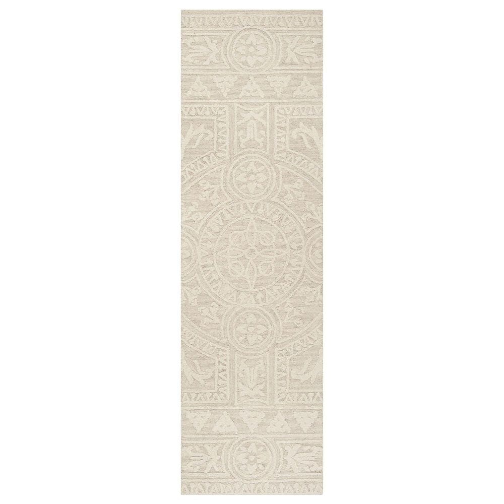 Safavieh Blossom BLM109F 2"3" x 8" Light Gray and Ivory Runner Rug, , large