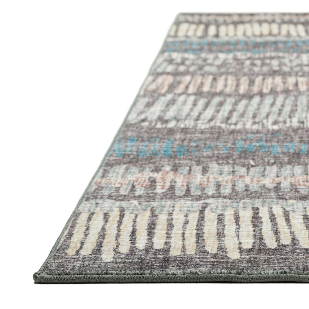 Dalyn Rug Company Winslow WL4 2&#39;6&quot; x 10&#39; Charcoal Indoor/Outdoor Runner, , large