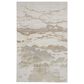Feizy Aura 3727F 1"8" x 2"10" Beige and Gold Area Rug, , large