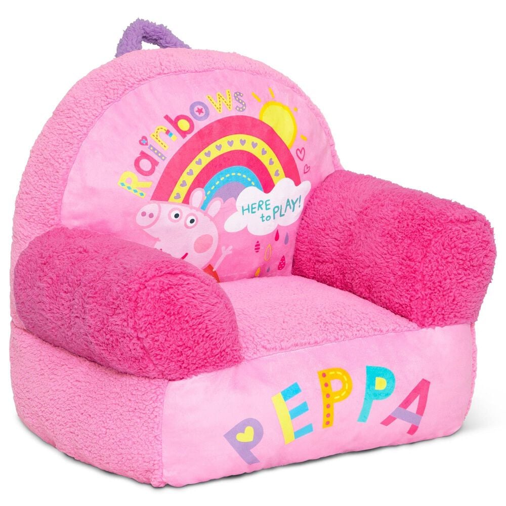 Delta Children Peppa Pig Cozee Buddy Chair in Pink, , large