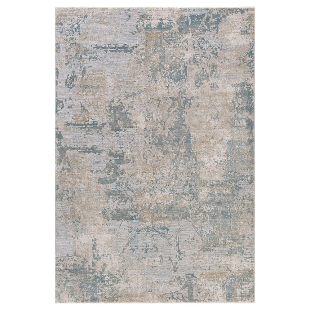 Surya Brunswick 2" x 3" Sage, Gray, White and Blue Area Rug, , large