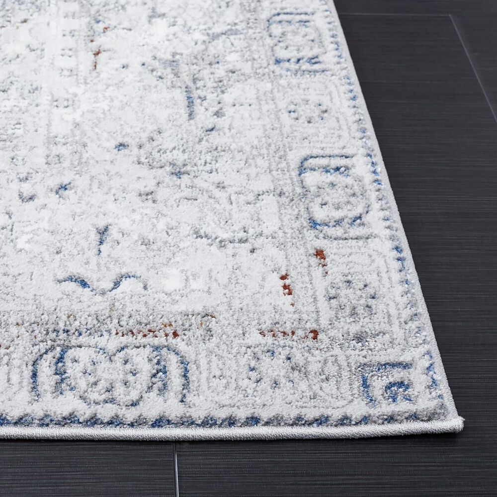 Safavieh Craft CFT927F 4&#39;5&quot; x 6&#39;5&quot; Grey and Blue Area Rug, , large