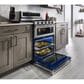 KitchenAid 6.7 Cu. Ft. Freestanding Dual Fuel Double Oven Range, , large
