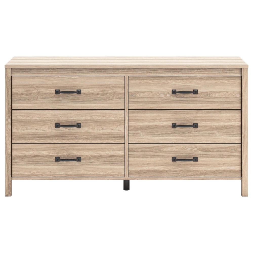 Ashley Battelle 6-Drawer Dresser in Tan, , large