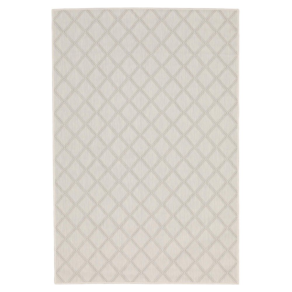 Oriental Weavers Portofino 5098W 1"10" x 7"3" Ivory Area Rug, , large