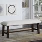 OSP Home Callen Bench in Dark Walnut, , large