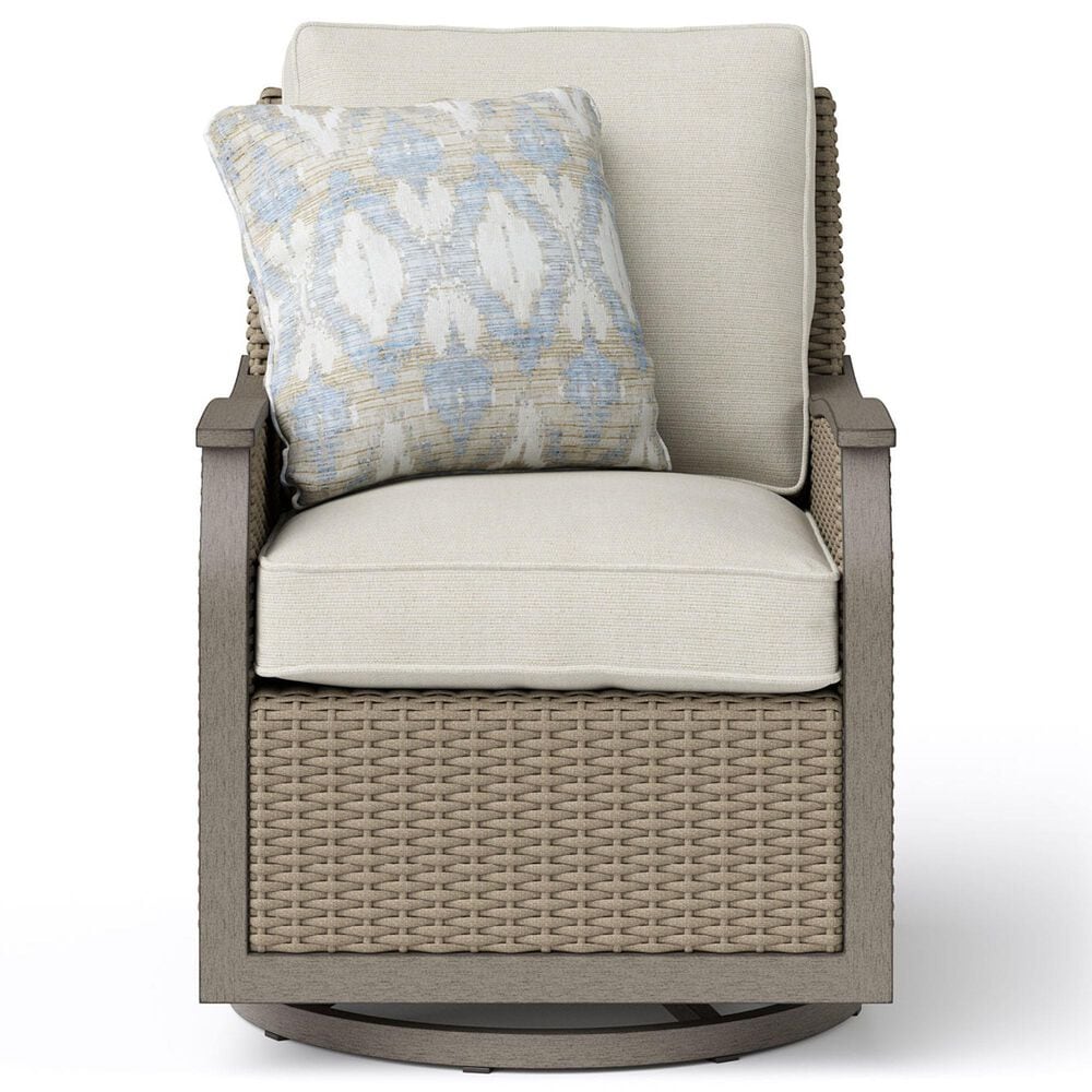 Clear Creek Collection 5-Piece Patio Conversation Set in Ladybug Linen, , large