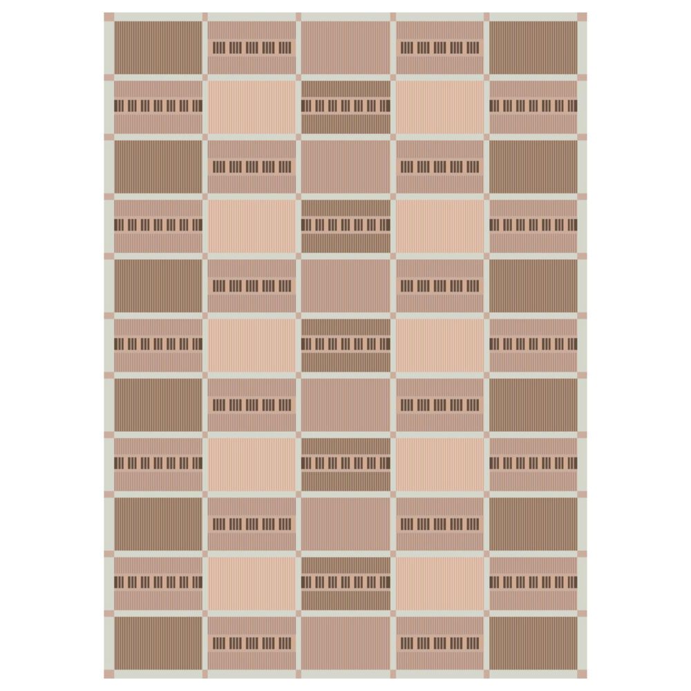 Balta Rugs Damaso Color Block 7"10" x 10" Tan Area Rug, , large