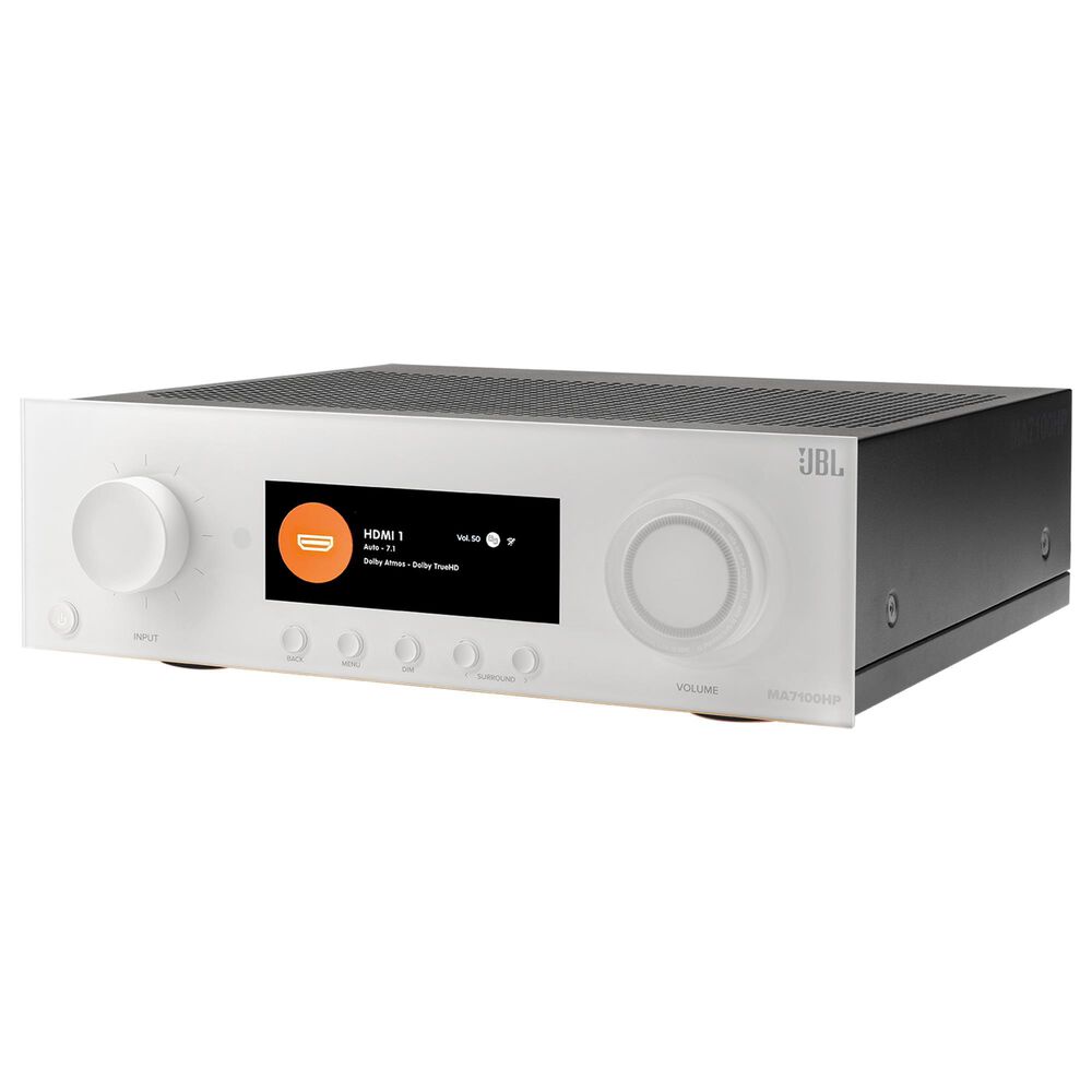 JBL MA 7.2-Channel MA7100 AV Receiver with 8K HDMI in White, , large