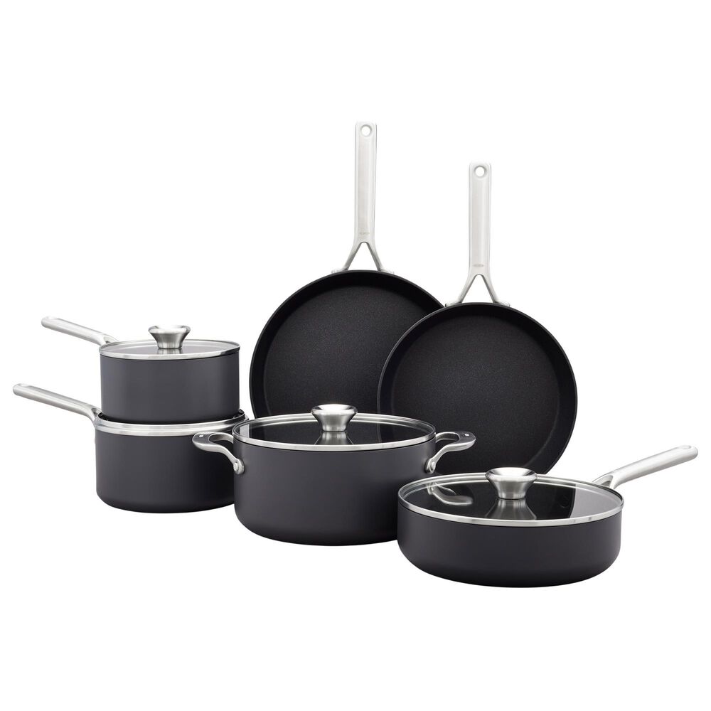 Green Pan Reserve Pro 10-Piece Ceramic Non-Stick Cookware Set in Black, , large