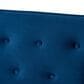 Baxton Studio Sorrento Stationary Sofa in Navy Blue Velvet, , large